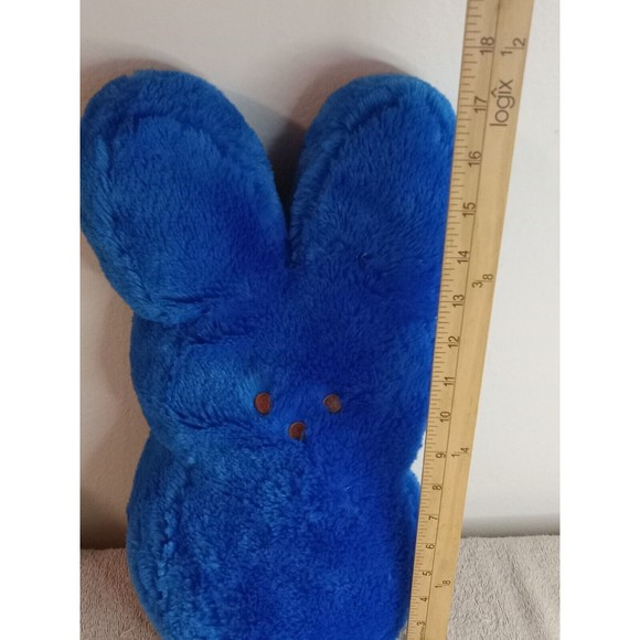 Peeps Blue Bunny Plush Bunny Rabbit Large 17” Stuffed Animal Easter - Picture 6 of 6